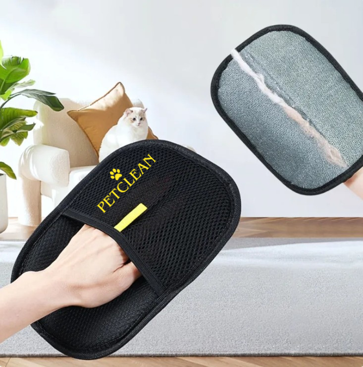 PetClean™ Guante removedor de pelo para mascotas - ¡Suave, Eficaz y Cómodo!